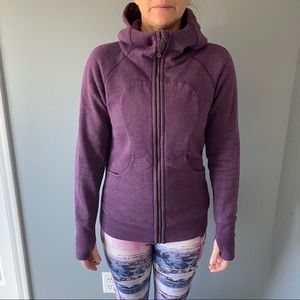 Lululemon Purple Scuba Hoodie